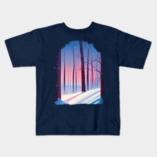 It's a Snowy Day Kids T-Shirt